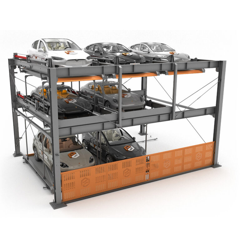 Трехуровневая умная пазловая парковка Mutrade BDP-3 (2500/2000 кг)