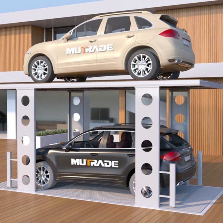 Двухплатформенный ножничный подземный автолифт Mutrade S-VRC-2 (3000 кг)